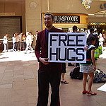 BucketList + Make A 'Free Hugs' Sign = ✓