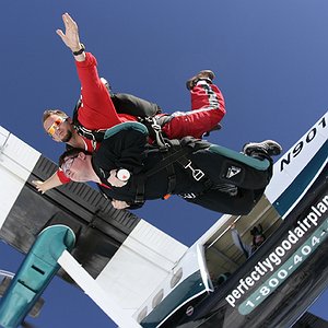 Friends took me skydiving #extreme #bucketlist