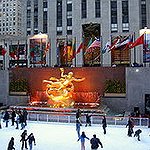 BucketList + Ice Skate At Rockefeller Center. = ✓