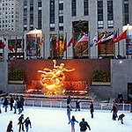 BucketList + Ice Skate In Rockefeller Plaza ... = ✓
