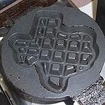 BucketList + Buy A Texas Shaped Waffle ... = ✓