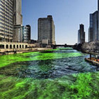 BucketList + See The Chicago River Dyed Green For St. Patty's Day