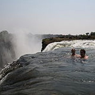 BucketList + Swim In The Devils Pool In Africa. 