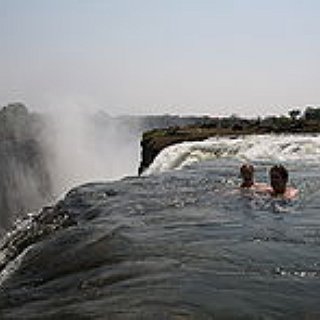 BucketList + Swim In Devil's Pool, Victoria Falls, Africa