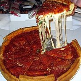BucketList + Eat Real Chicago Pizza.