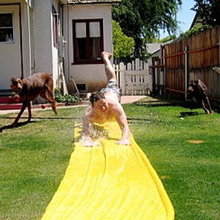 BucketList + Have A Paint Slip And Slide